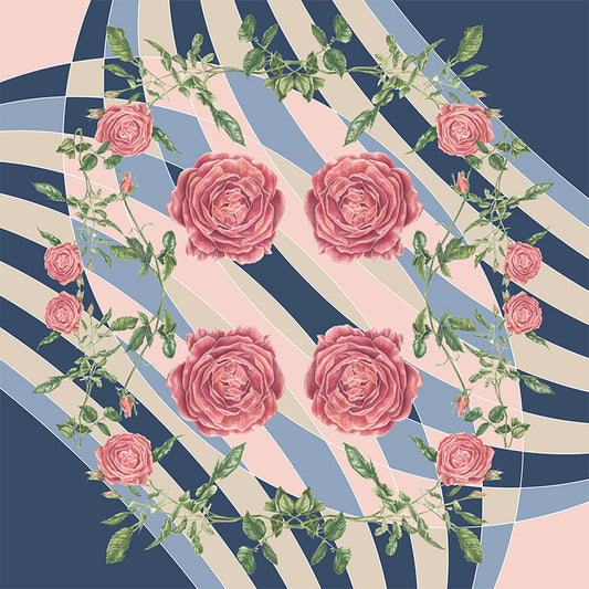 Rose Geo Mural